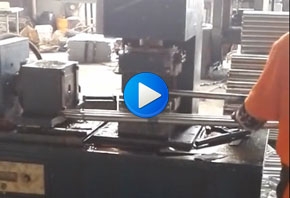 承德大棚管縮頭加工視頻